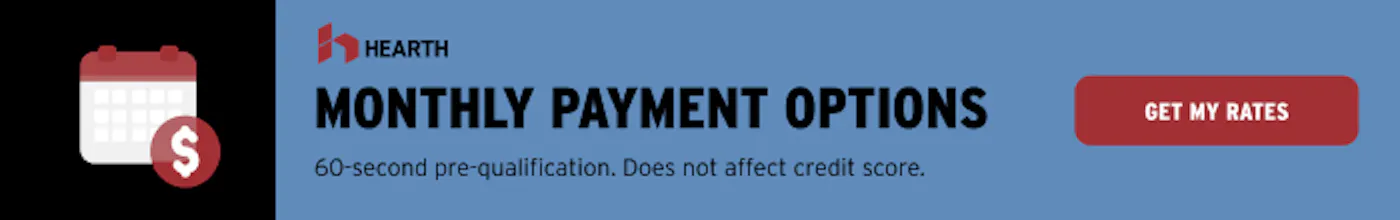 Financing banner